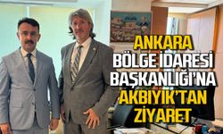 Ankara Bölge İdaresi Başkanlığı'na Derya Akbıyık'tan ziyaret