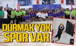 Zonguldak'ta yaz spor okulları törenle açıldı