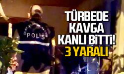 Türbede kavga kanlı bitti... 3 yaralı