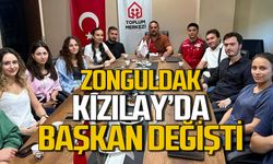 Zonguldak Kızılay'da başkan değişti: Yeni Başkan göreve başladı