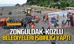 Zonguldak ve Kozlu belediyeleri iş birliği yaptı
