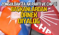 Zonguldak siyasetinde AK Parti-CHPli başkanlardan örnek diyalog