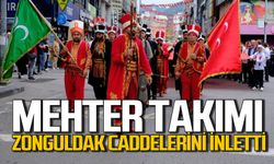 Mehter takımı Zonguldak caddelerini inletti