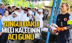 Zonguldaklı Milli kaleci Selda Akgöz'ün acı günü