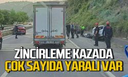 Zincirleme kazada çok sayıda kişi yaralandı