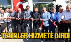 Sosyal tesisler törenle hizmete girdi