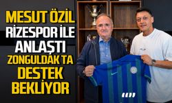 Zonguldaklı Mesut Özil Rizespor ile anlaştı: Zonguldak ta gelişim ve destek bekliyor!