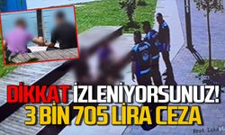 Zonguldak’ta çevreyi kirletenlere 3 bin 705 lira para cezası