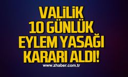 Karabük Valiliği 10 günlük eylem yasağı kararı aldı
