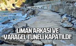 Zonguldak’ta liman arkası ve varagel 3 gün kapalı