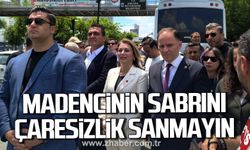 Deniz Yavuzyılmaz, Doruk Madencilik işçilerine destek verdi