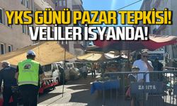 YKS günü okulun dibinde pazar tepkisi!