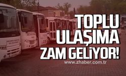 Kdz. Ereğli'de toplu ulaşıma zam geliyor