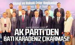 AK Parti'den Batı Karadeniz çıkarması