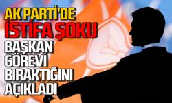 AK Parti'de istifa şoku: Başkan kendi isteği ile görevi bıraktı