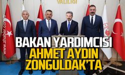 Çalışma ve Sosyal Güvenlik Bakan Yardımcısı Ahmet Aydın Zonguldak'ta