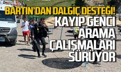 Bartın’dan dalgıç desteği! Kayıp genci arama çalışmaları sürüyor