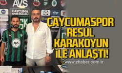 Çaycumaspor, Resul Karakoyun ile anlaştı