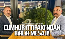 Cumhur İttifakı’ndan Zonguldak’ta birlik mesajı