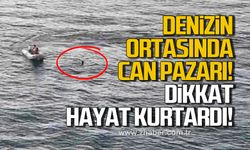 Bartın'da gazetecinin dikkati hayat kurtardı