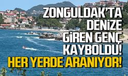 Zonguldak’ta denize giren genç akıntıya kapıldı! Her yerde aranıyor