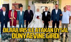 Dilara İris ile Atakan Uysal dünya evine girdi