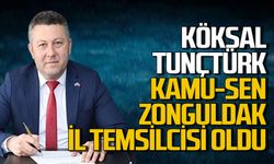 Köksal Tunçtürk Kamu-Sen Zonguldak İl Temsilcisi oldu