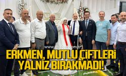 Yavuz Erkmen ve ekibi mutlu çiftleri yalnız bırakmadı