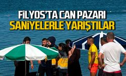 Denizde fenalaştı... Cankurtaranlar saniyelerle yarıştı