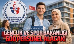 Gençlik ve Spor Bakanlığı 600 personel alacak