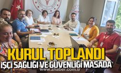 Zonguldak'ta 2026 İş Sağlığı ve Güvenliği Kurul Toplantısı yapıldı.