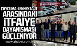 Çaycuma ile Lennestadt Arasında İtfaiye Dayanışması Güçleniyor