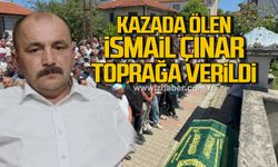 Kazada ölen tır sürücüsü toprağa verildi