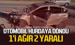 Karabük'te zincirleme kazada 1'i ağır 2 kişi yaralandı