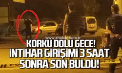 Çaycuma sanayi sitesi’nde korku dolu gece! Esnaf ikna edilerek teslim oldu