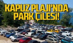 Kapuz Plajı'nda park çilesi! Vatandaşlar geri dönmek zorunda kaldı