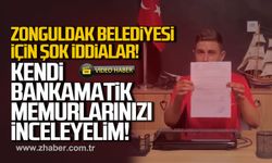 Zonguldak Belediyesi’nde gerilim tırmanıyor: “Önce kendi bankamatik memurlarınızı inceleyelim!”