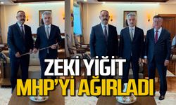 MHP’den Danıştay Başkanı Zeki Yiğit’e ziyaret