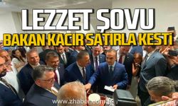 Sanayi ve Teknoloji Bakanı Mehmet Fatih Kacır manda yoğurdunu satırla kesti.