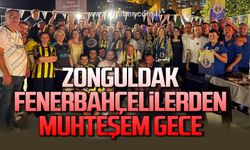 Zonguldak Fenerbahçelilerden muhteşem gece