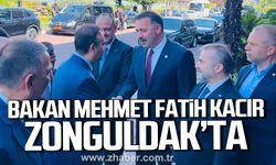 Sanayi ve Teknoloji Bakanı Mehmet Fatih Kacır Zonguldak'ta.