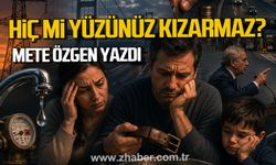 HİÇ Mİ YÜZÜNÜZ KIZARMAZ?