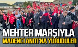 Zonguldaklılar Madenci Anıtına Mehter Marşı ile yürüdü