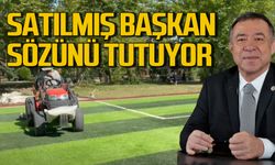 Satılmış Gebeş verdiği sözleri tutmaya devam ediyor