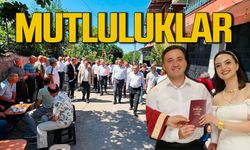 Melek Çelik ile İhsan Mutlu hayatlarını birleştirdi