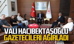 Gazeteciler Vali Osman Hacıbektaşoğlu'nu ziyaret etti