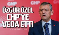 Özgür Özel CHP'ye veda etti "Vakti gelmiş bir vedanın hüznünü yaşıyorum"