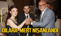 Lise sıralarında başlayan aşkta mutlu adım: Mert ve Dilara nişanlandı