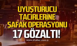 Bartın’da uyuşturucuya şafak operasyonu: 17 Gözaltı