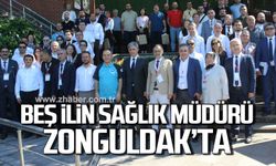 Beş ilin sağlık müdürü Zonguldak'ta acil sevk zinciri için toplandı